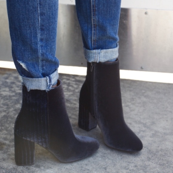 Lucky Brand Shoes - The Hem How Genuine Textured Block Heel Boot